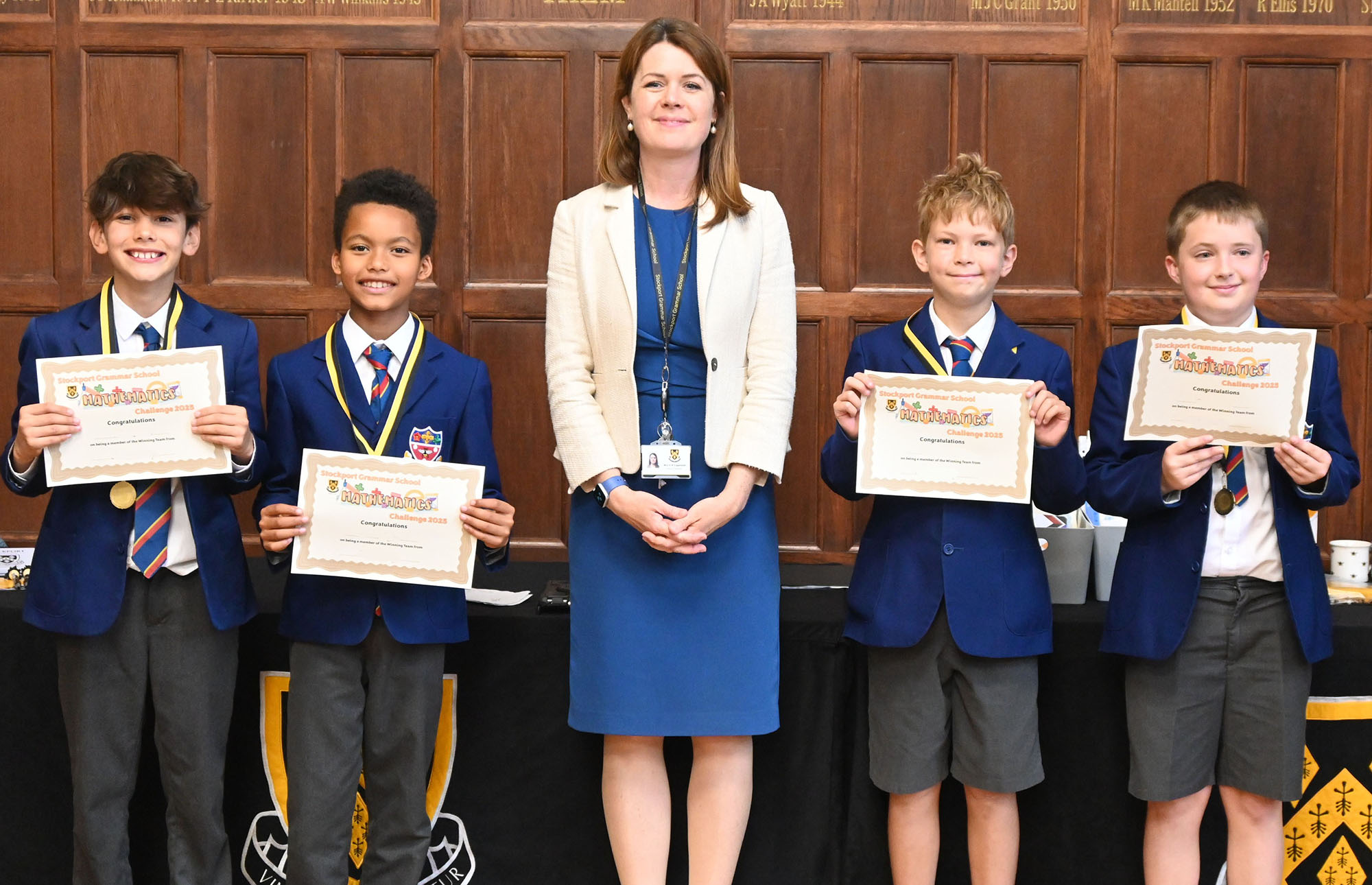 It all adds up to fun for Year 5 mathematicians - Stockport Grammar School