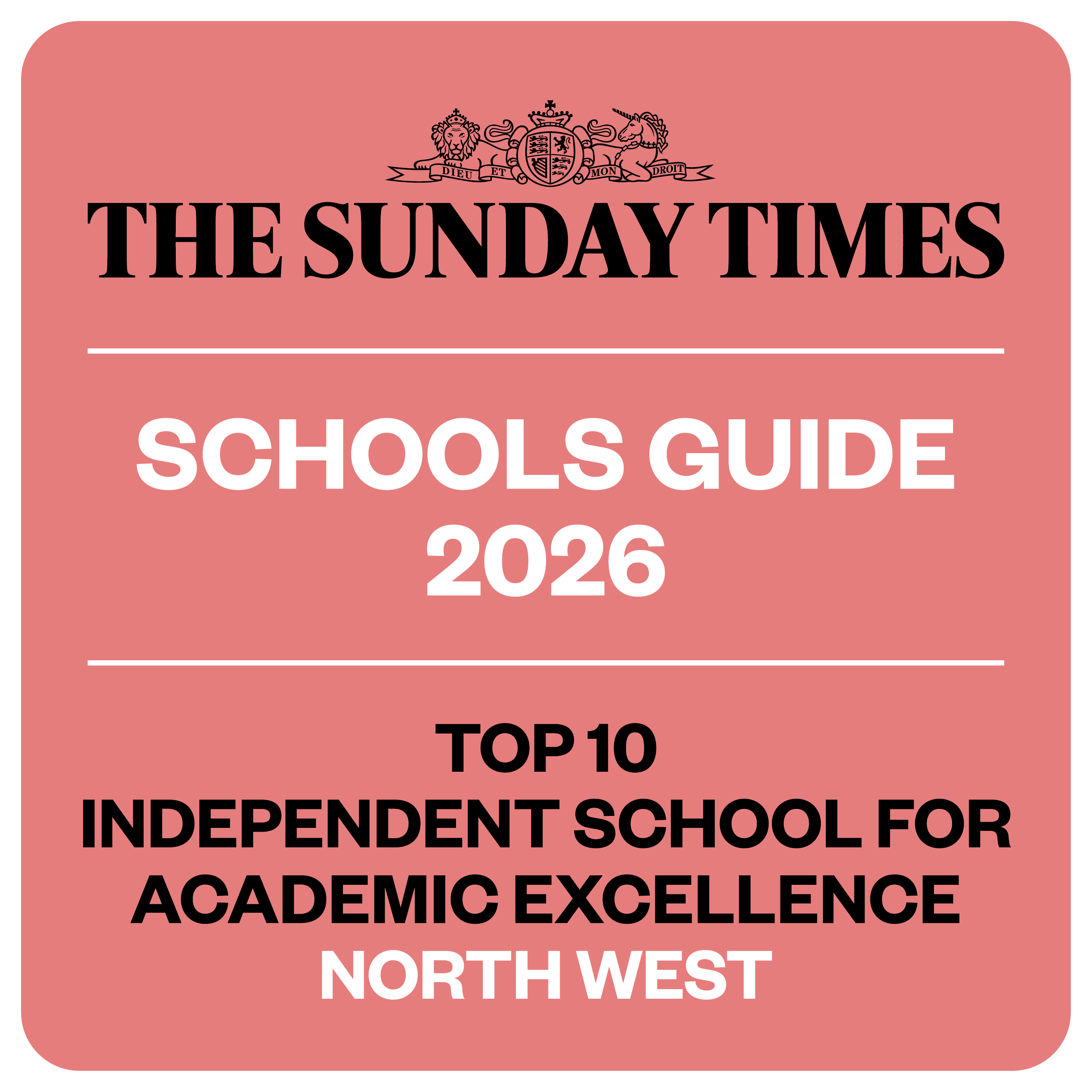 Sunday Times School Guide 2026 logo